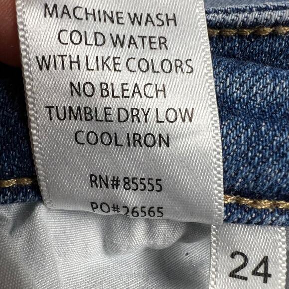 Pistola Monroe High Rise Slim Cigarette Jeans in Smith Wash 
Size 24 - Picture 10 of 12